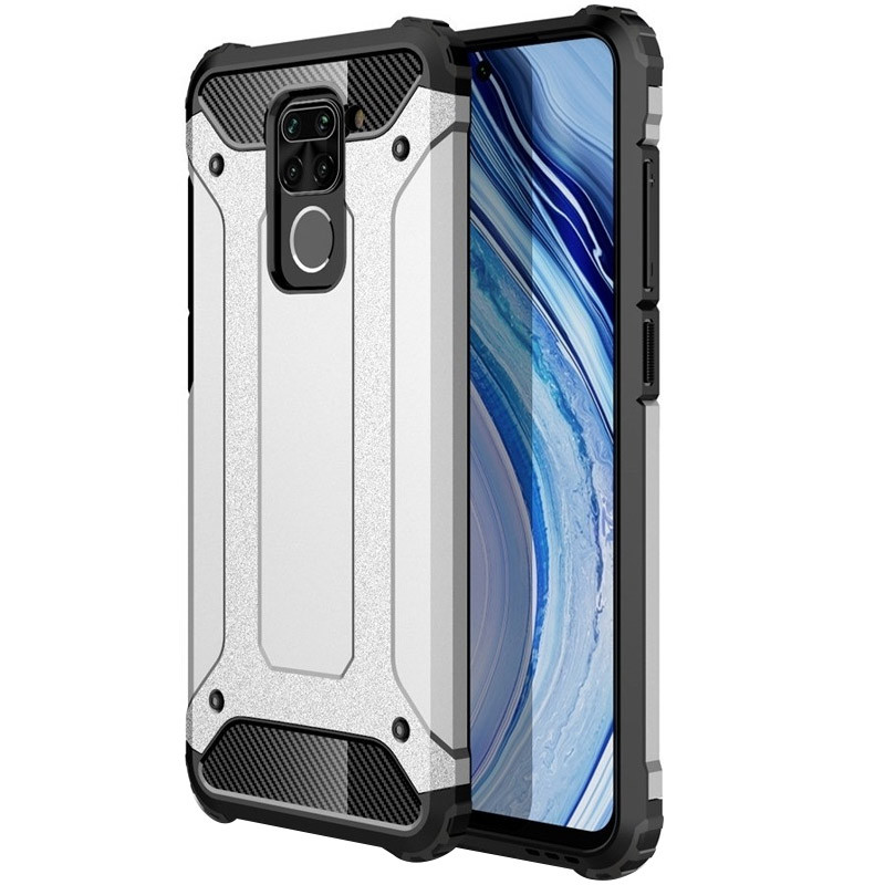 Бронированный противоударный TPU+PC чехол Immortal для Xiaomi Redmi 10X (Серебряный) 927982
Бронированный противоударный TPU+PC чехол Immortal для Xiaomi Redmi 10X (Серебряный) 927982
