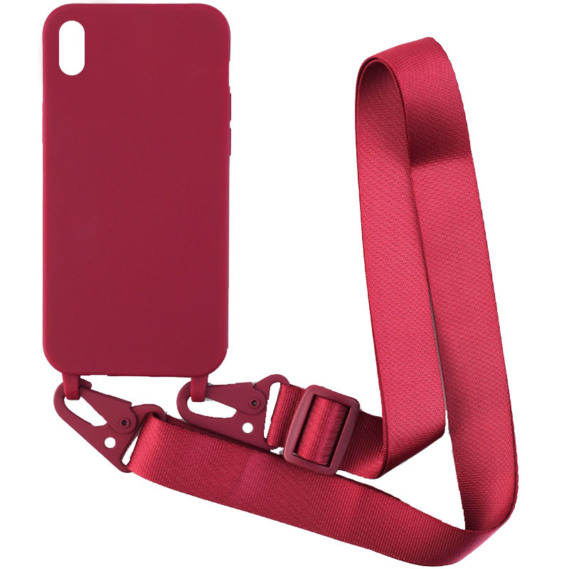 Чохол Crossbody з довгим кольоровим ремінцем на Apple iPhone XS Max (6.5") (Червоний) 1187293
Чохол Crossbody з довгим кольоровим ремінцем на Apple iPhone XS Max (6.5") (Червоний) 1187293