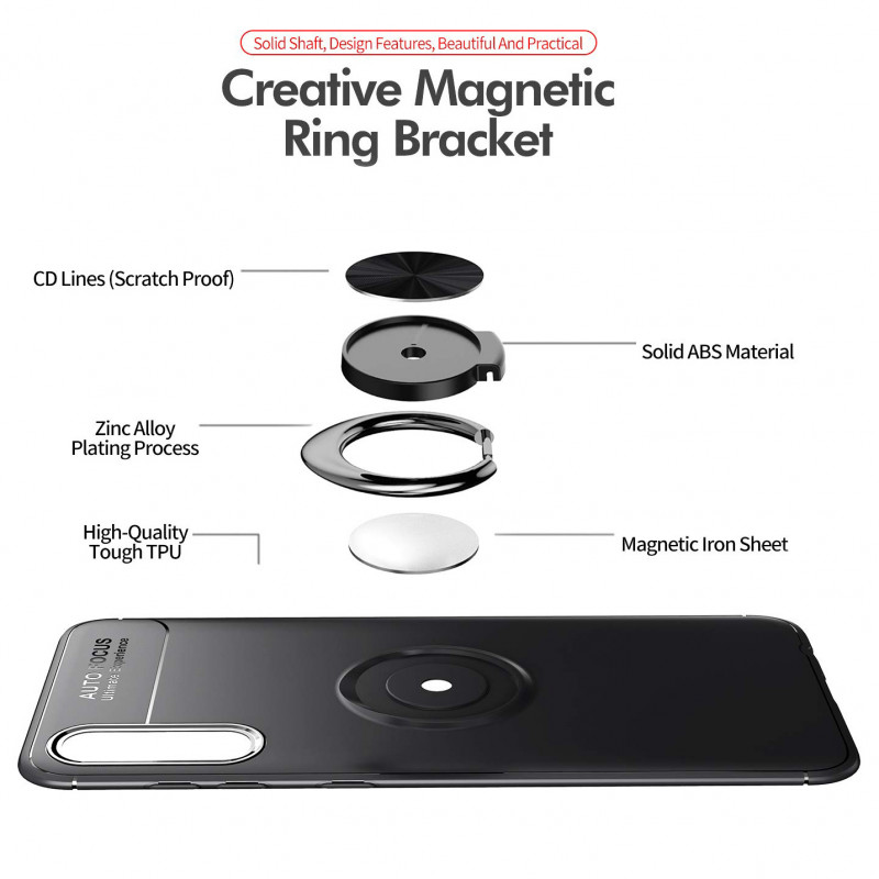 TPU чохол Deen ColorRing під магнітний тримач (opp) для Samsung Galaxy A50 (A505F) (Чорний / Чорний) 881070
TPU чохол Deen ColorRing під магнітний тримач (opp) для Samsung Galaxy A50 (A505F) (Чорний / Чорний) 881070