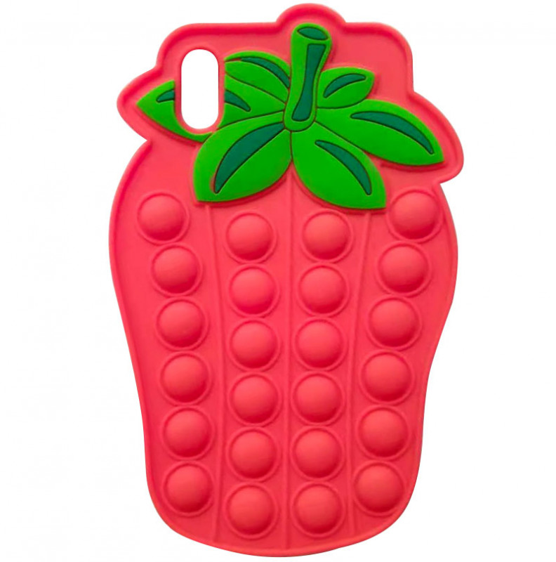 Фігурний силіконовий 3D чохол-антистрес Pop it Bubble Полуниця на Apple iPhone XS Max (6.5") (Червоний) 1160165
Фігурний силіконовий 3D чохол-антистрес Pop it Bubble Полуниця на Apple iPhone XS Max (6.5") (Червоний) 1160165
