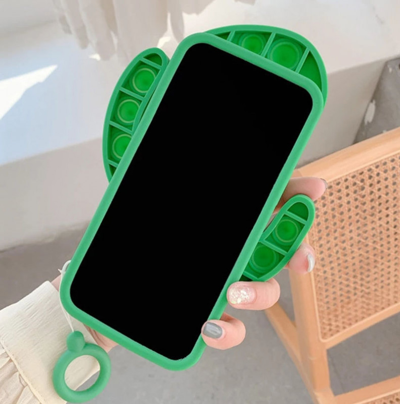 Фигурный силиконовый 3D чехол-антистресс Pop it Кактус для Apple iPhone 12 Pro Max (6.7") (Зеленый) 1160181
Фигурный силиконовый 3D чехол-антистресс Pop it Кактус для Apple iPhone 12 Pro Max (6.7") (Зеленый) 1160181