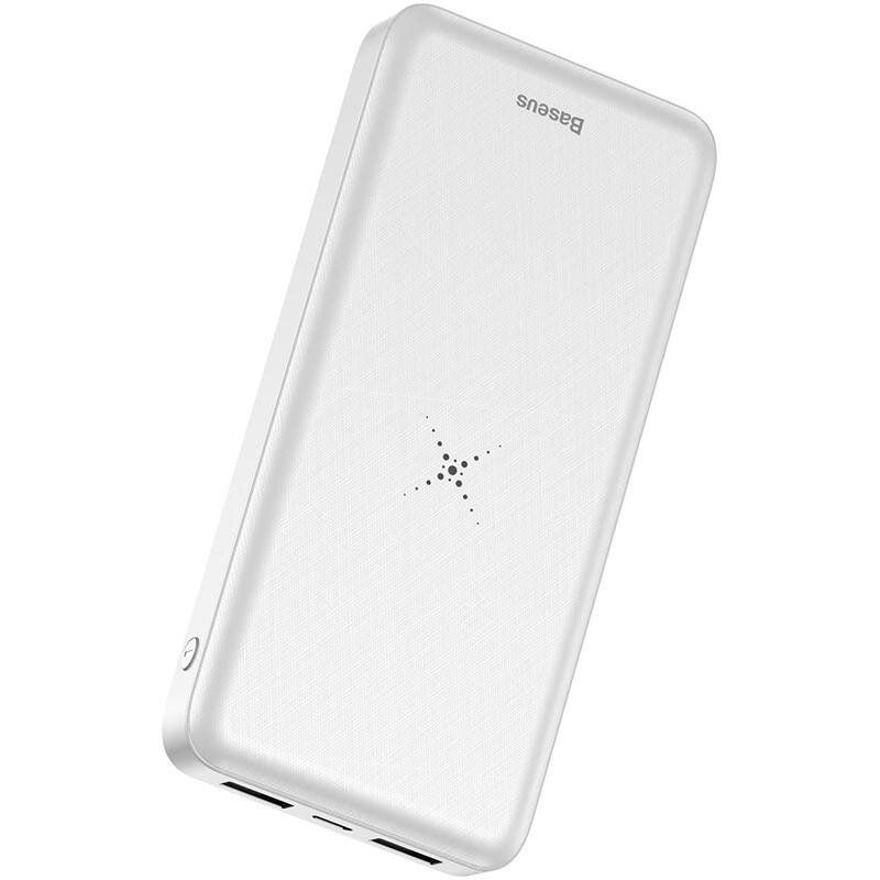 Портативное зарядное устройство Power Bank Wireless Charger Baseus M36 10000 mAh (PPALL) (Белый) 768701
Портативное зарядное устройство Power Bank Wireless Charger Baseus M36 10000 mAh (PPALL) (Белый) 768701