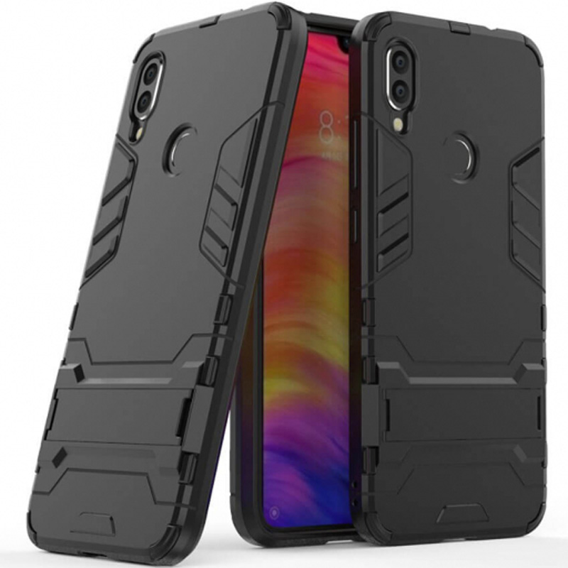 Ударопрочный чехол-подставка Transformer для Xiaomi Redmi 7 (Черный / Soul Black) 700242
Ударопрочный чехол-подставка Transformer для Xiaomi Redmi 7 (Черный / Soul Black) 700242
