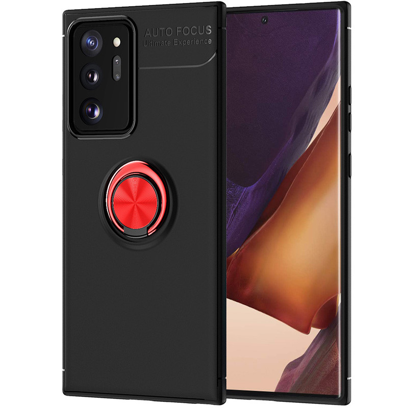TPU чохол Deen ColorRing під магнітний тримач (opp) на Samsung Galaxy Note 20 Ultra (Чорний / Червоний) 930188
TPU чохол Deen ColorRing під магнітний тримач (opp) на Samsung Galaxy Note 20 Ultra (Чорний / Червоний) 930188