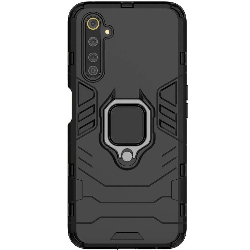Ударостійкий чохол Transformer Ring for Magnet на Realme 6 Pro (Чорний / Soul Black) 904373
Ударостійкий чохол Transformer Ring for Magnet на Realme 6 Pro (Чорний / Soul Black) 904373