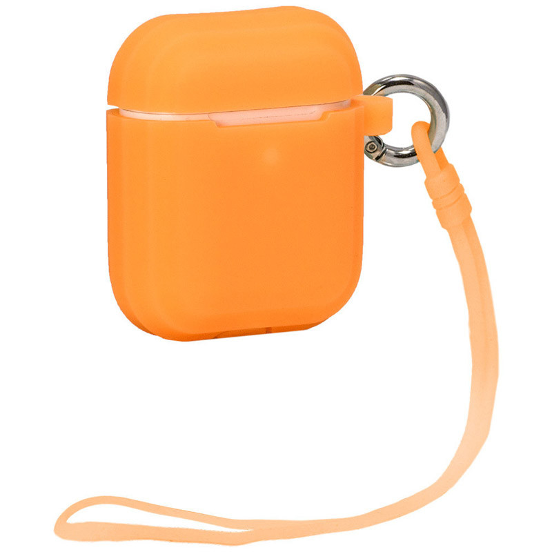 Силиконовый футляр Luminescent series для наушников AirPods (Оранжевый / Orange) 784152
Силиконовый футляр Luminescent series для наушников AirPods (Оранжевый / Orange) 784152