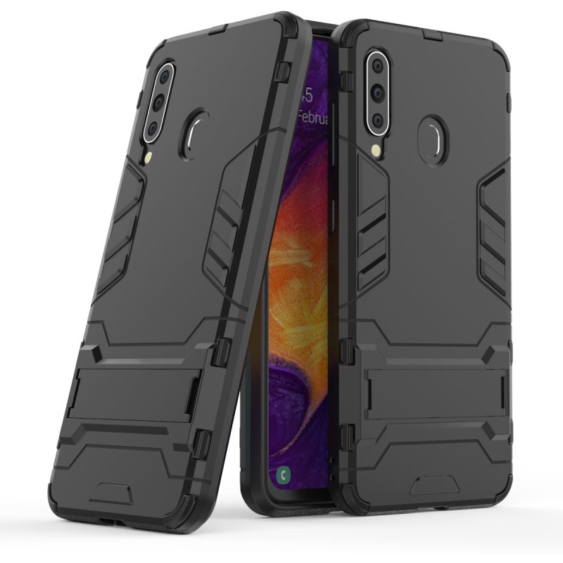 Ударопрочный чехол-подставка Transformer для Samsung Galaxy A60 (A606F) с мощной защитой корпуса (Черный / Soul Black) 707517
Ударопрочный чехол-подставка Transformer для Samsung Galaxy A60 (A606F) с мощной защитой корпуса (Черный / Soul Black) 707517
