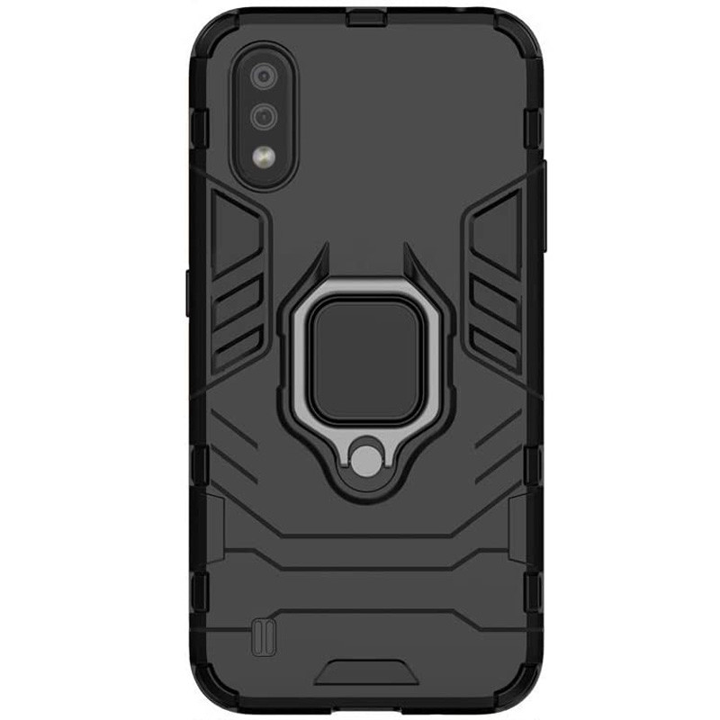 Ударостійкий чохол Transformer Ring for Magnet на Samsung Galaxy A01 (Чорний / Soul Black) 904378
Ударостійкий чохол Transformer Ring for Magnet на Samsung Galaxy A01 (Чорний / Soul Black) 904378