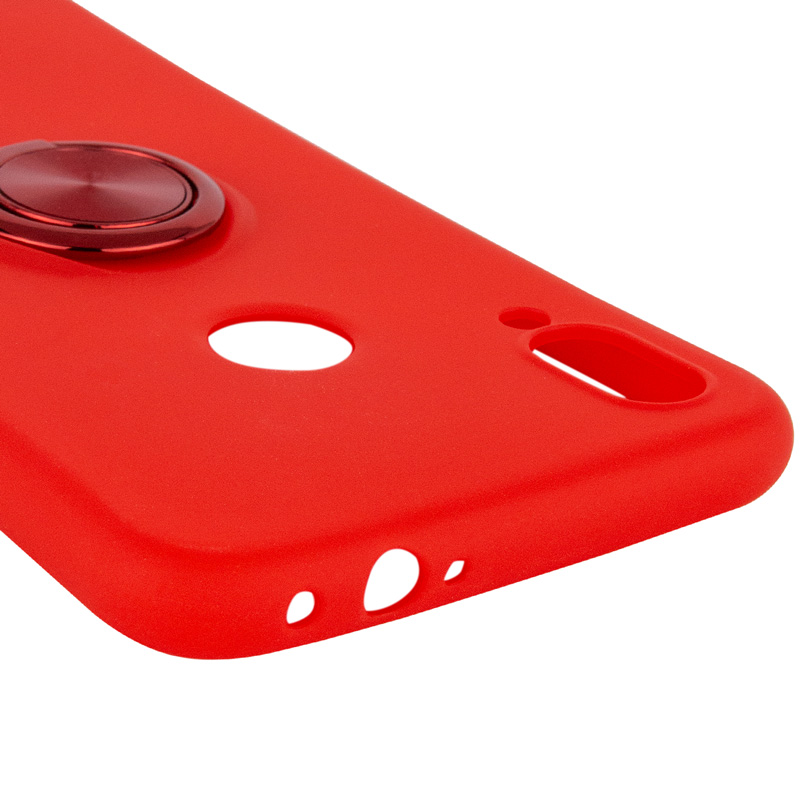 TPU чохол Summer ColorRing з кріпленням під магнітний тримач для Xiaomi Redmi Note 7 (Червоний) 708344
TPU чохол Summer ColorRing з кріпленням під магнітний тримач для Xiaomi Redmi Note 7 (Червоний) 708344
