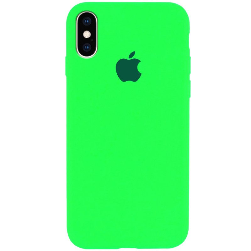 Чохол Silicone Case Full Protective (AA) на Apple iPhone XS Max (6.5") (Салатовий / Neon green) 907980
Чохол Silicone Case Full Protective (AA) на Apple iPhone XS Max (6.5") (Салатовий / Neon green) 907980