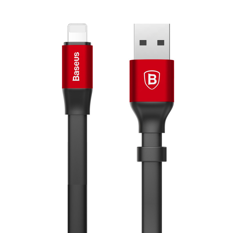 Дата кабель Baseus Nimble Portable USB to Lightning (23см) (CALMBJ-B01) (Черный / Красный) 714208
Дата кабель Baseus Nimble Portable USB to Lightning (23см) (CALMBJ-B01) (Черный / Красный) 714208