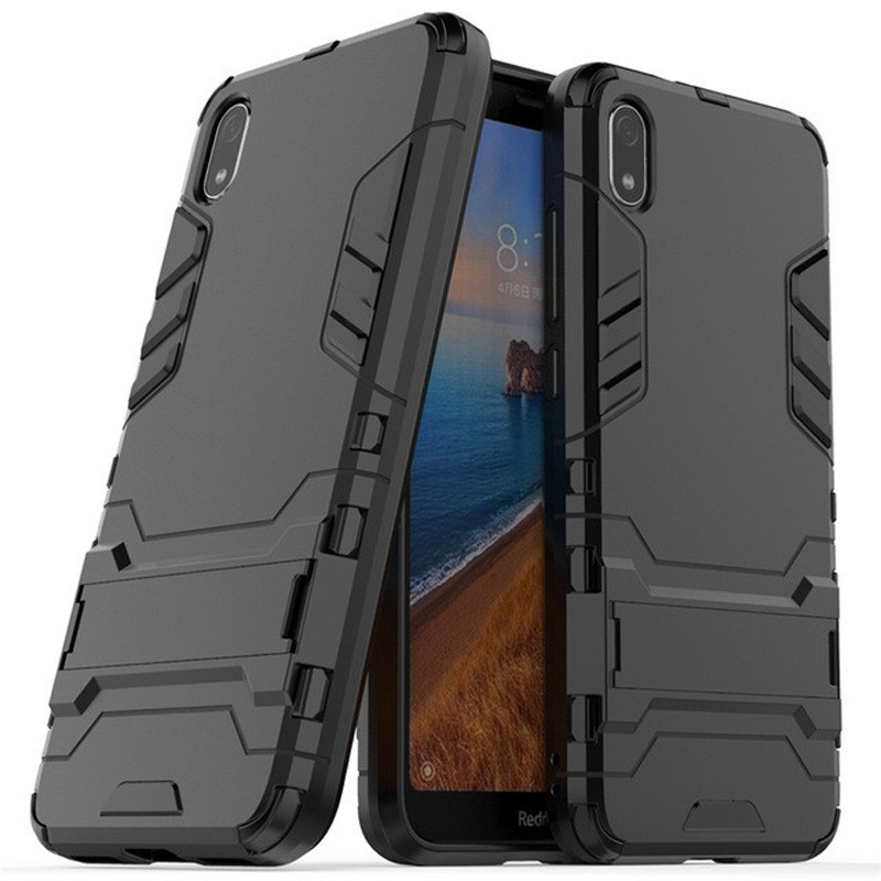 Ударостійкий чохол-підставка Transformer на Xiaomi Redmi 7A с мощной защитой корпуса (Чорний / Soul Black) 747813
Ударостійкий чохол-підставка Transformer на Xiaomi Redmi 7A с мощной защитой корпуса (Чорний / Soul Black) 747813
