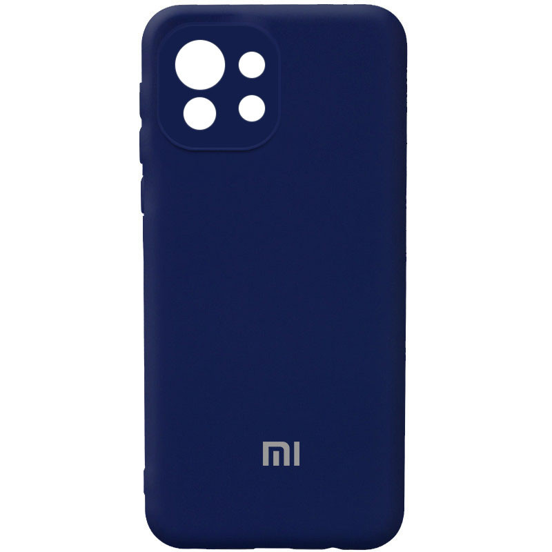 Чохол Silicone Cover Full Camera (AA) Xiaomi Mi 11 Lite (Темно синій / Midnight blue) 1173207
Чохол Silicone Cover Full Camera (AA) Xiaomi Mi 11 Lite (Темно синій / Midnight blue) 1173207