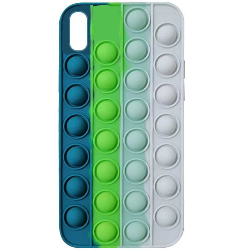 Силиконовый 3D чехол-антистресс Pop it Bubble для iPhone XS (5.8") (Cosmos blue / White) 1164166
Силиконовый 3D чехол-антистресс Pop it Bubble для iPhone XS (5.8") (Cosmos blue / White) 1164166
