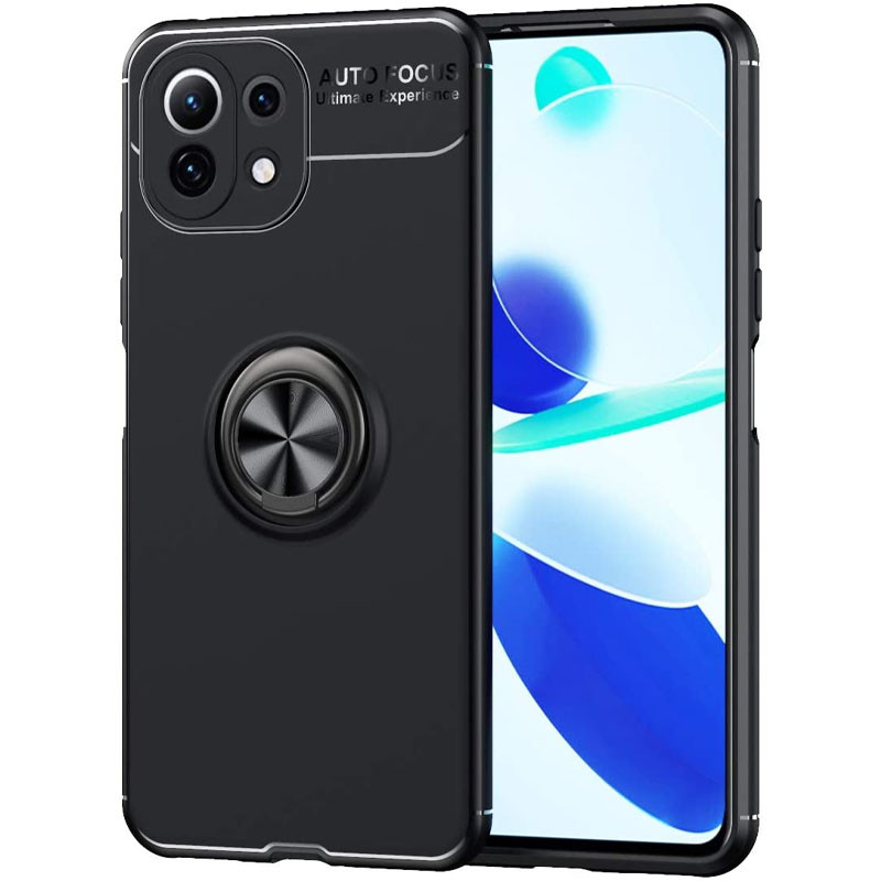 TPU чохол Deen ColorRing під магнітний тримач (opp) на Xiaomi Mi 11 Lite (Чорний / Чорний) 1167261
TPU чохол Deen ColorRing під магнітний тримач (opp) на Xiaomi Mi 11 Lite (Чорний / Чорний) 1167261