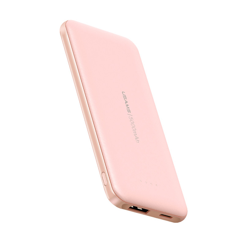 Портативное зарядное устройство Usams PB33 US-CD96 Single USB 5000mAh (Розовый) 871646
Портативное зарядное устройство Usams PB33 US-CD96 Single USB 5000mAh (Розовый) 871646
