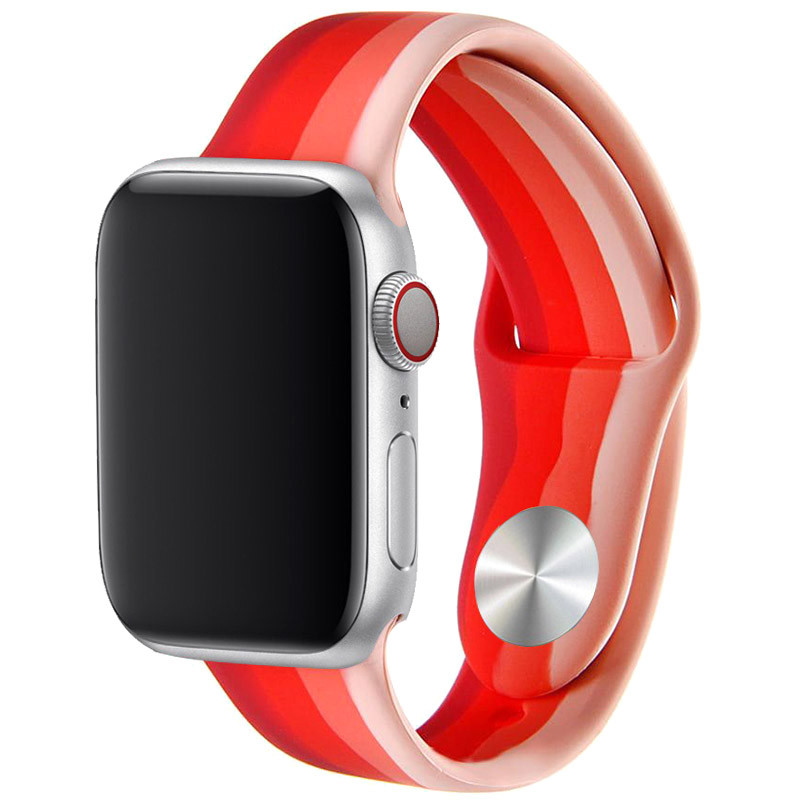 Силіконовий ремінець Rainbow для Apple watch 42mm / 44mm (Бежевий / Червоний) 1172170
Силіконовий ремінець Rainbow для Apple watch 42mm / 44mm (Бежевий / Червоний) 1172170