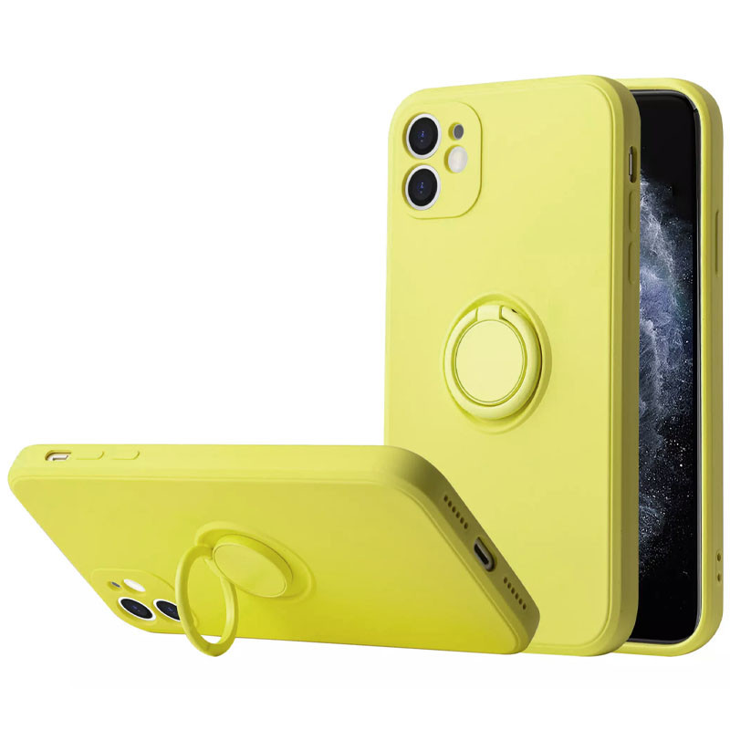 Чохол TPU Candy Ring Full Camera на Apple iPhone 12 (6.1") (Жовтий / Yellow) 1133104
Чохол TPU Candy Ring Full Camera на Apple iPhone 12 (6.1") (Жовтий / Yellow) 1133104