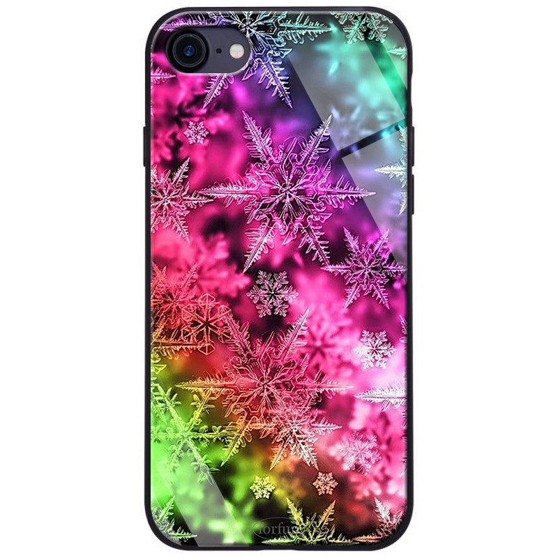 TPU+Glass чохол ForFun для iPhone 7 (4.7'') (Різнокольорові Сніжинки / Рожевий) 790046
TPU+Glass чохол ForFun для iPhone 7 (4.7'') (Різнокольорові Сніжинки / Рожевий) 790046