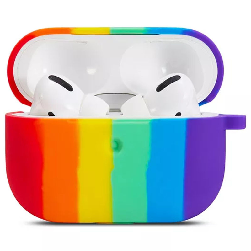 Силиконовый футляр Colorfull для наушников AirPods Pro (Фіолетовий / Червоний) 1242096
Силиконовый футляр Colorfull для наушников AirPods Pro (Фіолетовий / Червоний) 1242096