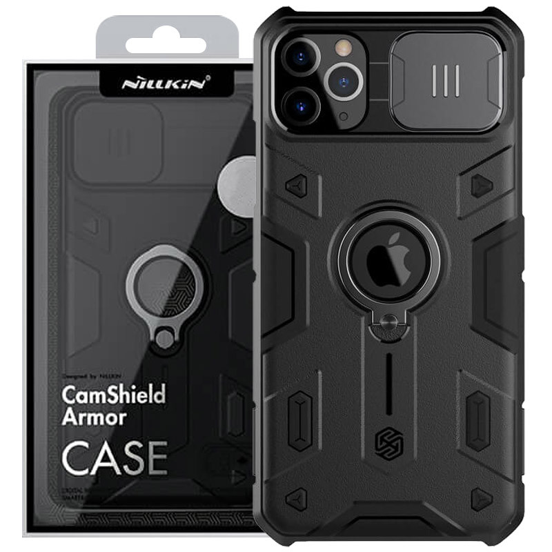 TPU+PC чохол Nillkin CamShield Armor (шторка на камеру) на iPhone 11 Pro (Чорний) 906460
TPU+PC чохол Nillkin CamShield Armor (шторка на камеру) на iPhone 11 Pro (Чорний) 906460
