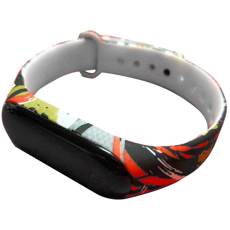 Силіконовий ремінець з малюнком для Xiaomi Mi Band 5 / 6 (Абстракція/ Чорно-червоний) 925977
Силіконовий ремінець з малюнком для Xiaomi Mi Band 5 / 6 (Абстракція/ Чорно-червоний) 925977