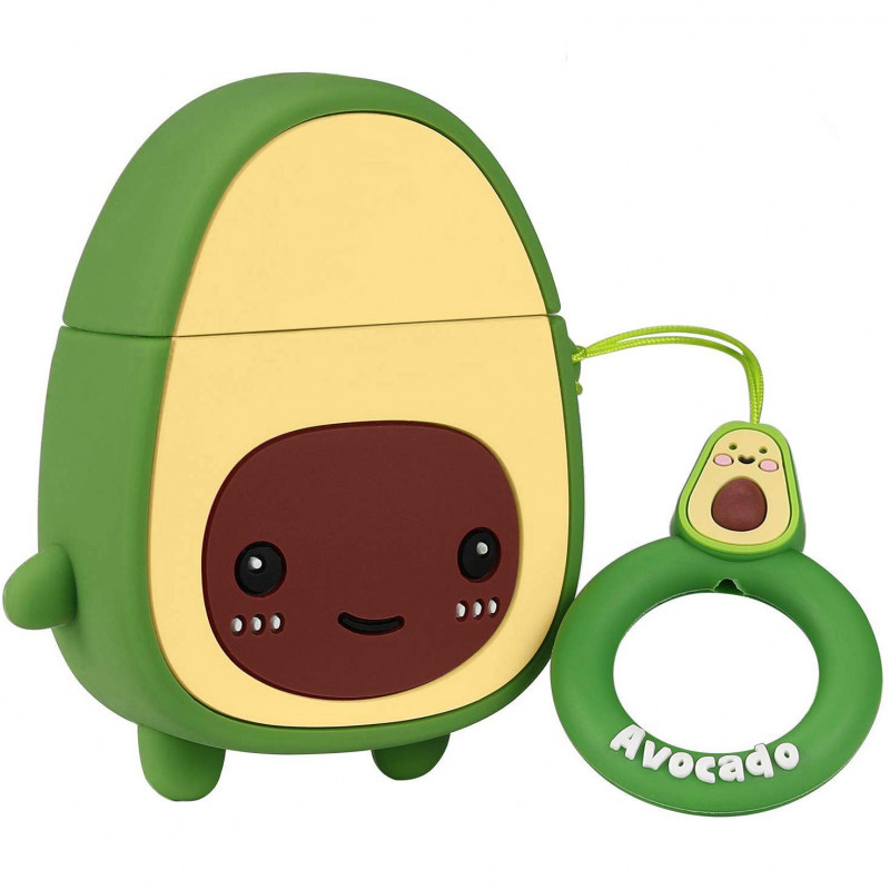 Силіконовий футляр Smile Fruits series для навушників AirPods 1/2 + кільце (Avocado kid) 872892
Силіконовий футляр Smile Fruits series для навушників AirPods 1/2 + кільце (Avocado kid) 872892