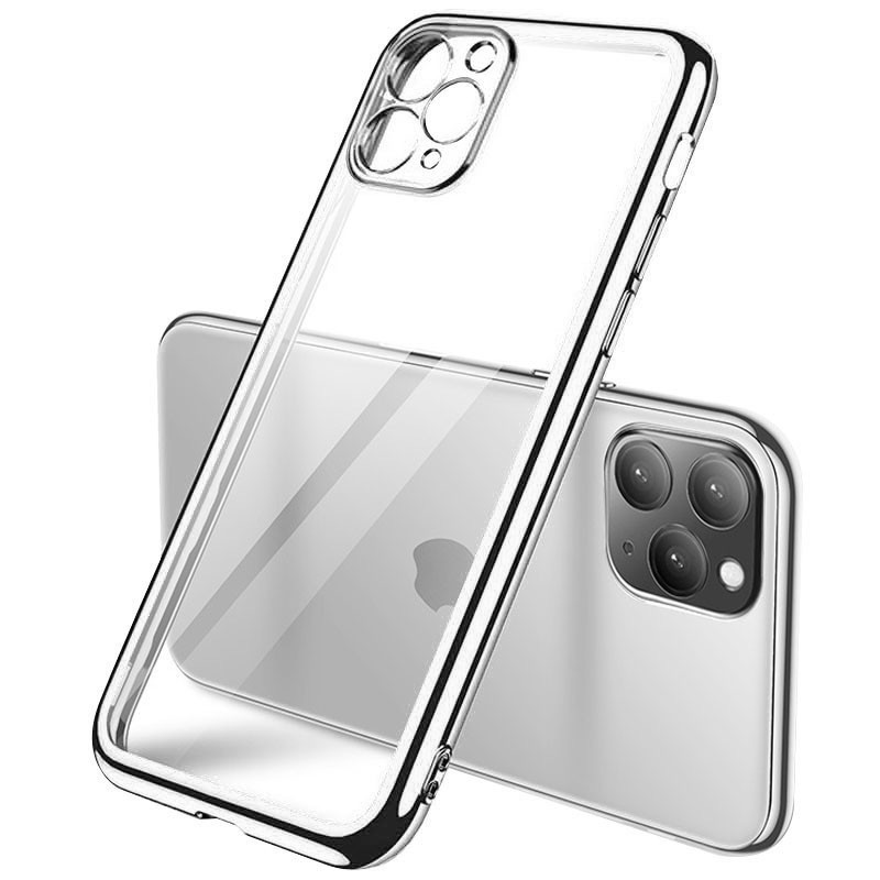 Прозорий силіконовий чохол глянцева окантовка Full Camera на Apple iPhone 12 Pro Max (6.7") (Срібний) 1132929
Прозорий силіконовий чохол глянцева окантовка Full Camera на Apple iPhone 12 Pro Max (6.7") (Срібний) 1132929