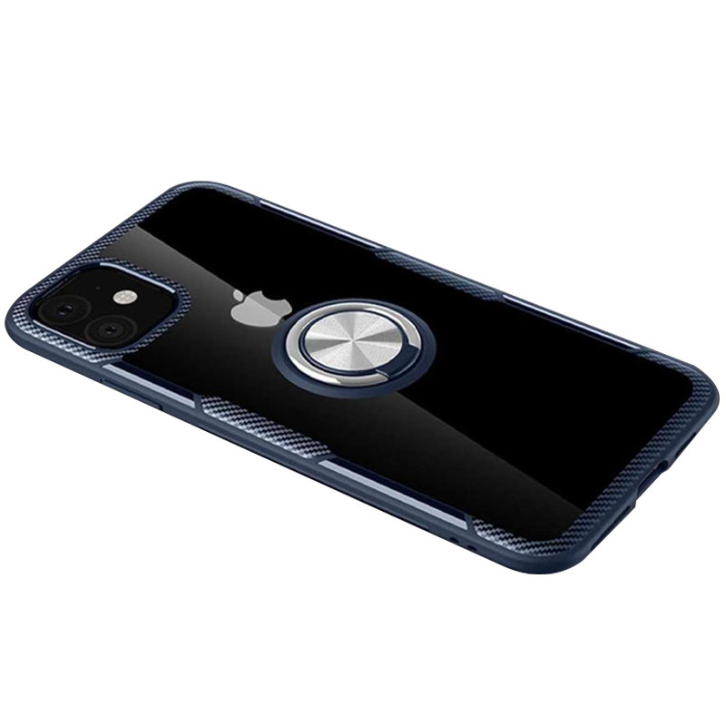 TPU+PC чохол Deen CrystalRing for Magnet (opp) на Apple iPhone 11 (6.1") (Прозорий / Темно синій) 883727
TPU+PC чохол Deen CrystalRing for Magnet (opp) на Apple iPhone 11 (6.1") (Прозорий / Темно синій) 883727