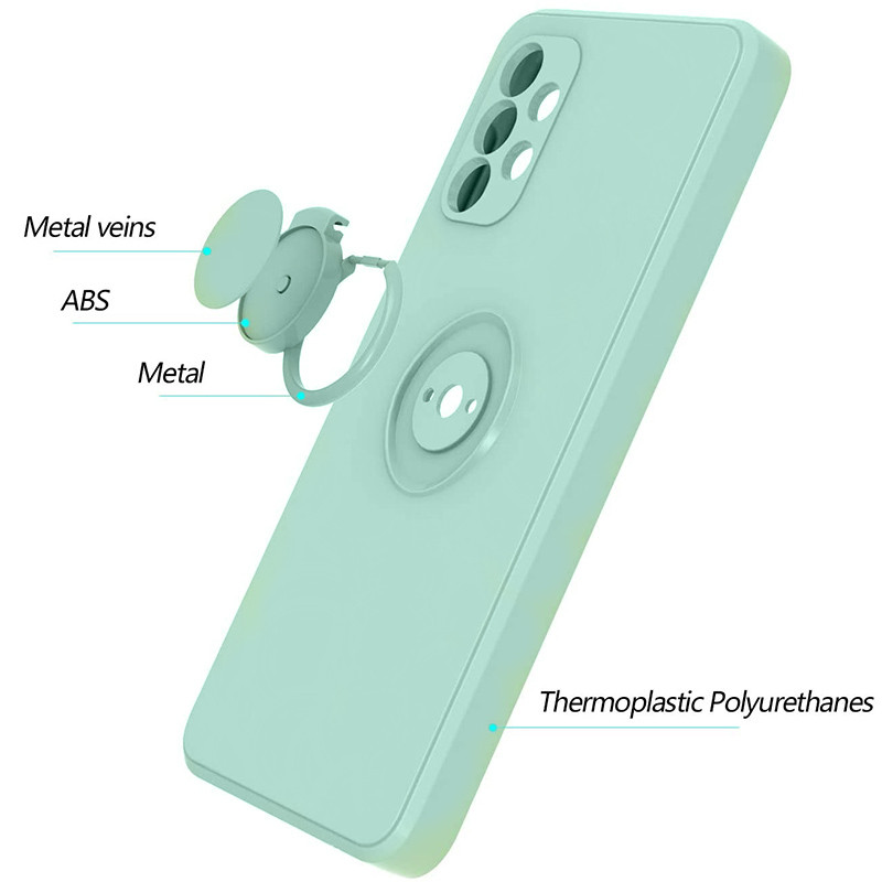 Чохол TPU Candy Ring Full Camera для Samsung Galaxy A72 5G (Бірюзовий / Ice Blue) 1164028
Чохол TPU Candy Ring Full Camera для Samsung Galaxy A72 5G (Бірюзовий / Ice Blue) 1164028