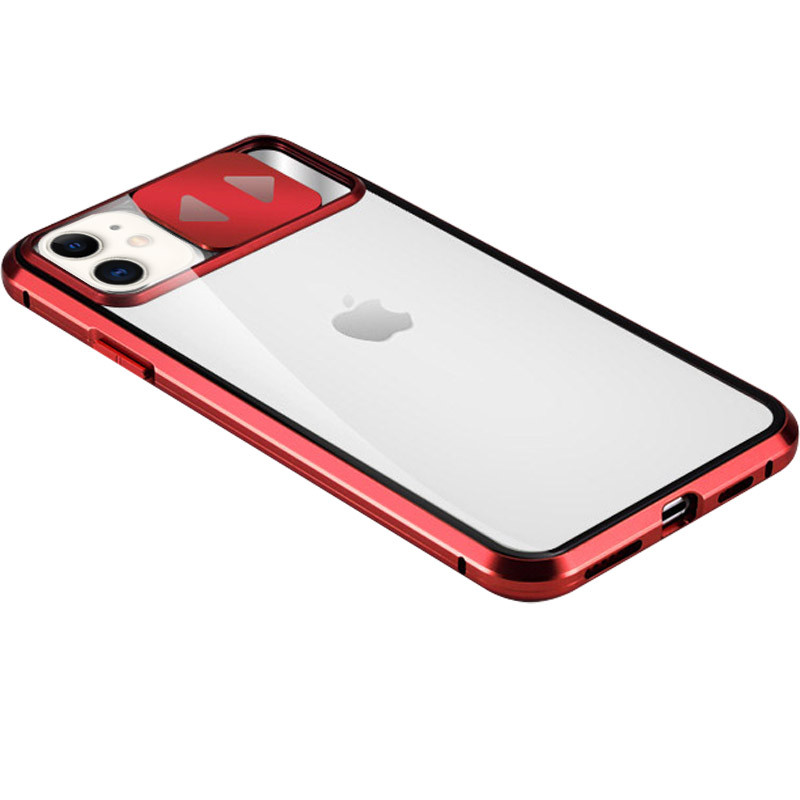 Чохол Camshield 360 Metall + Glass зі шторкою для камери на iPhone 11 (Червоний) 1054370
Чохол Camshield 360 Metall + Glass зі шторкою для камери на iPhone 11 (Червоний) 1054370