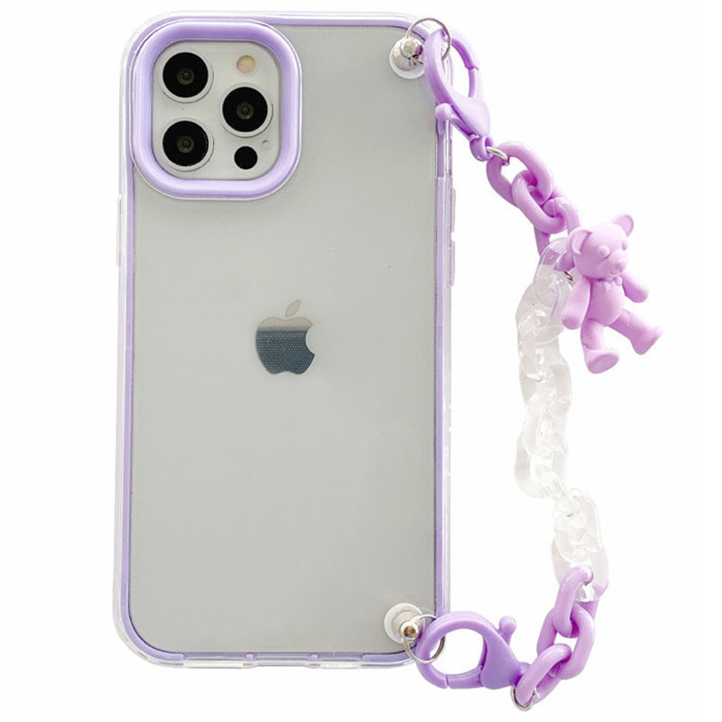 Чохол Crystal Bear з підвісним ланцюжком на Apple iPhone 12 Pro Max (6.7") (Бузковий) 1187443
Чохол Crystal Bear з підвісним ланцюжком на Apple iPhone 12 Pro Max (6.7") (Бузковий) 1187443