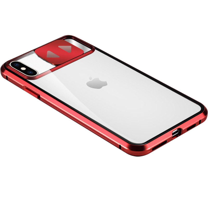 Чохол Camshield 360 Metall + Glass зі шторкою для камери на iPhone XS Max (6.5") (Червоний) 1054398
Чохол Camshield 360 Metall + Glass зі шторкою для камери на iPhone XS Max (6.5") (Червоний) 1054398