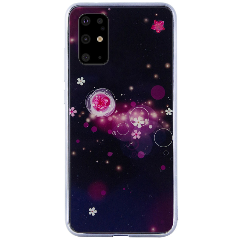 TPU+Glass чехол Fantasy с глянцевыми торцами для Samsung Galaxy S20+ (Пузырьки и цветы) 871534
TPU+Glass чехол Fantasy с глянцевыми торцами для Samsung Galaxy S20+ (Пузырьки и цветы) 871534