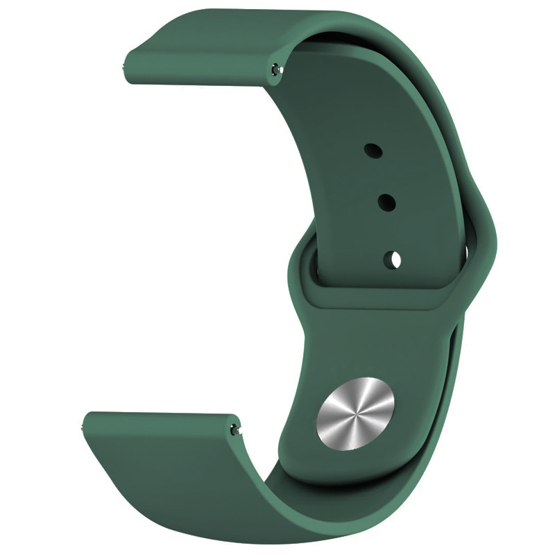 Силіконовий ремінець Sport на Xiaomi Amazfit/Samsung 20 mm (Зелений / Dark green) 925612
Силіконовий ремінець Sport на Xiaomi Amazfit/Samsung 20 mm (Зелений / Dark green) 925612