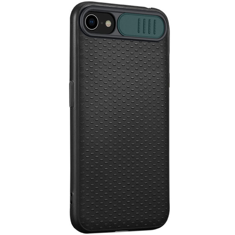 Чохол Camshield Black TPU зі шторкою що захищає камеру для iPhone 7 (4.7'') (Чорний / Темно-зелений) 906516
Чохол Camshield Black TPU зі шторкою що захищає камеру для iPhone 7 (4.7'') (Чорний / Темно-зелений) 906516