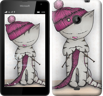 

Чохол Кішка рукодільниця на Microsoft Lumia 535 584458