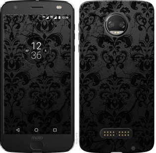 

Чехол узор черный для Motorola Moto G5 PLUS 703242