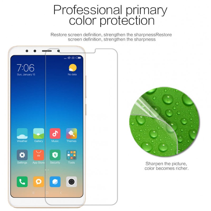 Фото Защитная пленка Nillkin Crystal для Xiaomi Redmi 5 Plus / Redmi Note 5 (SC) на vchehle.ua