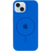 Фото Чохол Silicone Case Full Protective (AA) with Magnetic Safe на Apple iPhone 15 Plus (6.7") (Синій / Capri Blue) на vchehle.ua