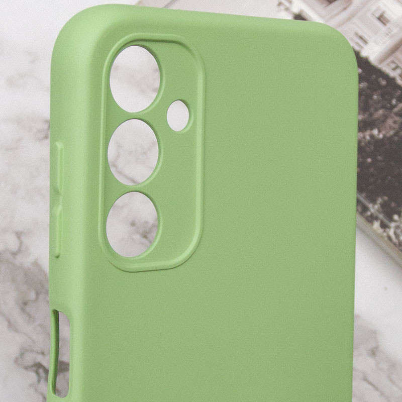 Купити Чохол Silicone Cover Lakshmi Full Camera (A) на Samsung Galaxy M34 5G (Зелений / Pistachio) на vchehle.ua