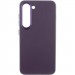 Шкіряний чохол Bonbon Leather Metal Style на Samsung Galaxy S23 (Фіолетовий / Dark Purple)