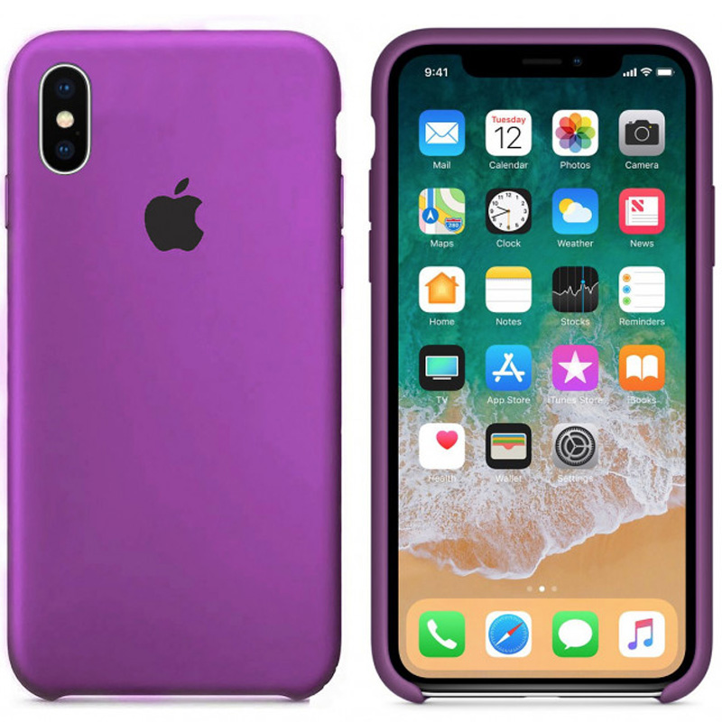 

Чохол Silicone Case (AA) для iPhone XS (5.8") (Бузковий / Purple) 684197