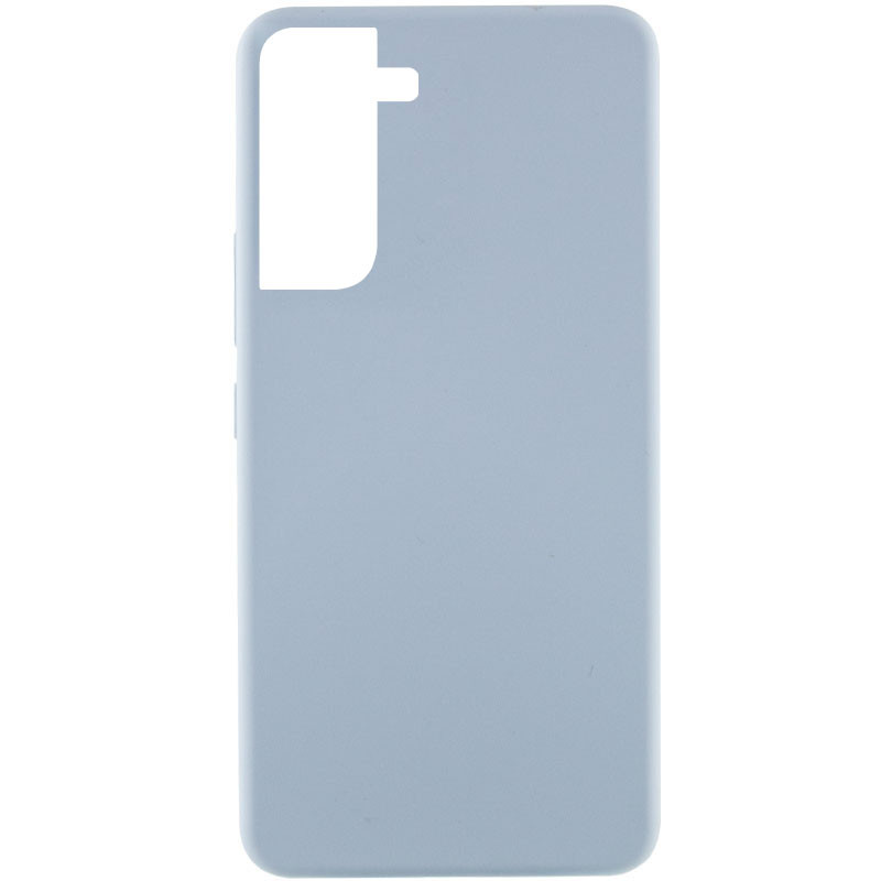 Чохол Silicone Cover Lakshmi (AAA) на Samsung Galaxy S21 FE (Блакитний / Sweet Blue)