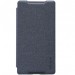 Фото Кожаный чехол (книжка) Nillkin Sparkle Series для Sony Xperia Z5 Compact (Черный) на vchehle.ua