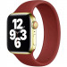 Ремінець Solo Loop на Apple Watch 38/40/41/42mm 150mm (5) (Червоний / Dark Red)