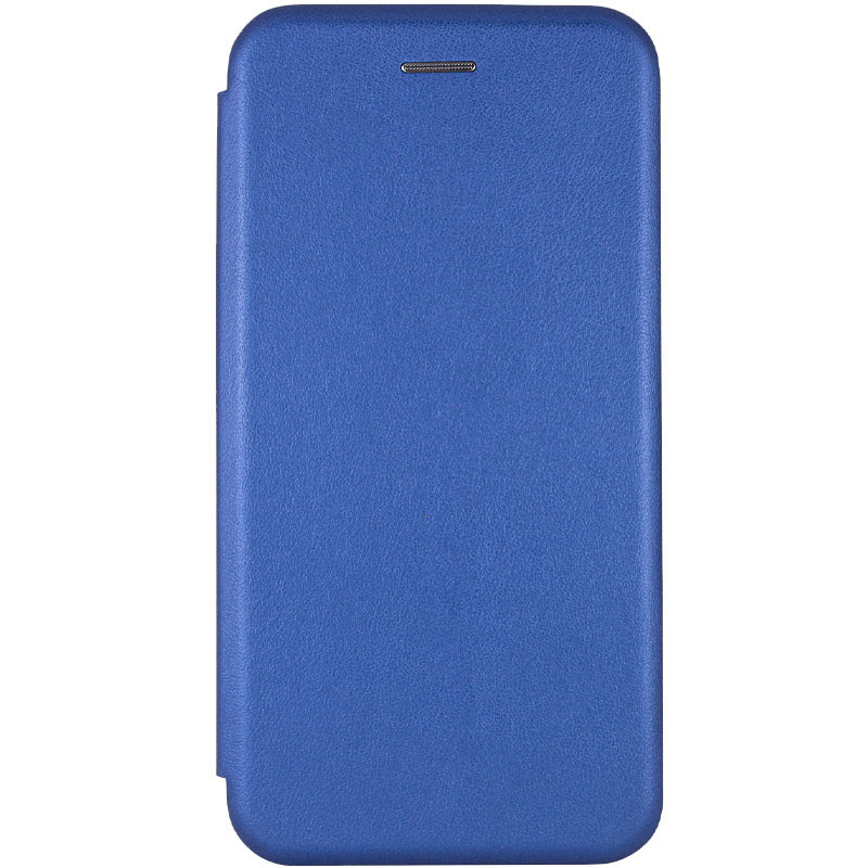 Кожаный чехол-книжка Classy для Xiaomi Redmi 10 (Синий)
