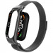Ремінець Milanese Loop Design для Xiaomi Mi Band 5/6 (Чорний) в магазині vchehle.ua