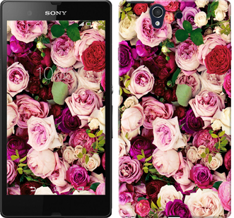 

Чохол Троянди і півонії на Sony Xperia Z C6602 652089