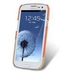 Шкіряна накладка Melkco Mix and Match на Samsung i9300 Galaxy S3 (Orange / Khaki) в магазині vchehle.ua